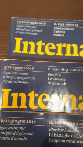 5 riviste internazionale vendibili anche singolarm