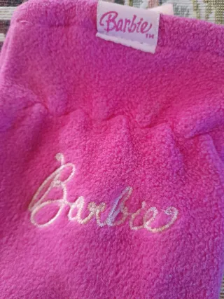 Guanti Barbie Rosa one size