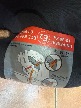 Alzador coche Nania 15-36 kg