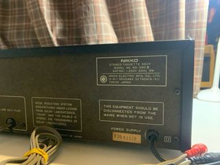 Nikko ND-305E Deck Cassette