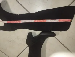 Stivali alti neri donna