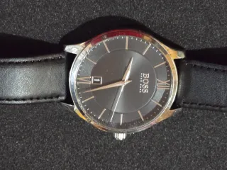 Reloj Hugo Boss Negro y Plateado