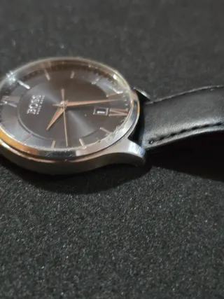 Reloj Hugo Boss Negro y Plateado