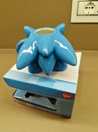 Tazza Sonic Ceramica Blu Giallo