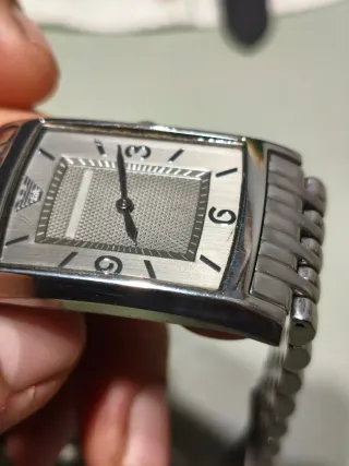 Reloj Emporio Armani Rectangular Negro/Plata