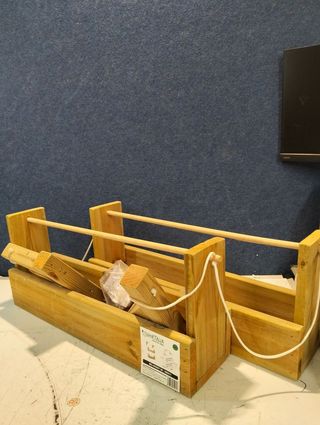 Jardinera Vertical Big Woody 14L madera pino exterior interior