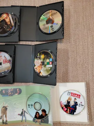 Lote 4 Películas DVD Clásicos Cine Piratas del car