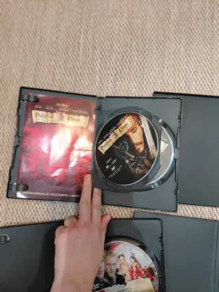 Lote 4 Películas DVD Clásicos Cine Piratas del car