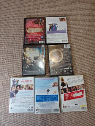 Lote 4 Películas DVD Clásicos Cine Piratas del car