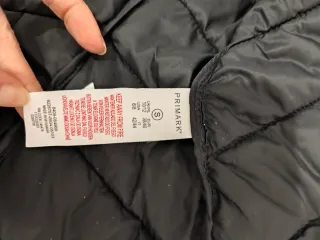 Chaleco acolchado negro mujer Talla S