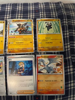 Cartas Pokémon Variadas