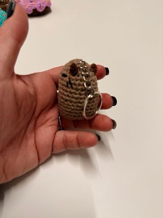 Portachiavi Capibara fatto a mano