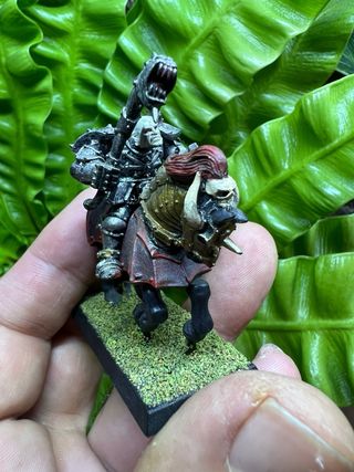 Archaon y 5 Jinetes Caos Warhammer Plomo
