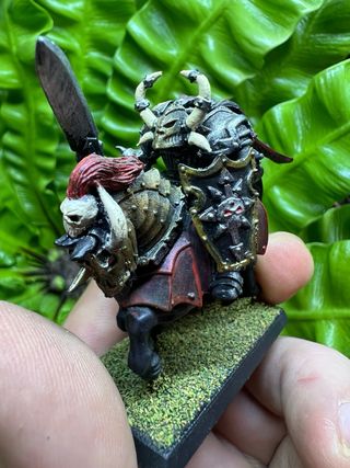 Archaon y 5 Jinetes Caos Warhammer Plomo