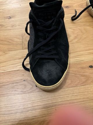 Sneakers Crown nere e grigie