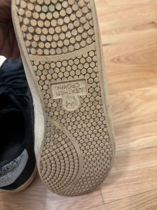 Sneakers Crown nere e grigie