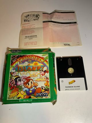 Juego Amstrad Rainbow Islands