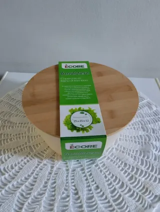 ECORE Insalatiera in bambù e plastica