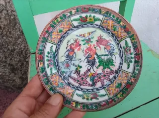 Prato decoração estilo oriental