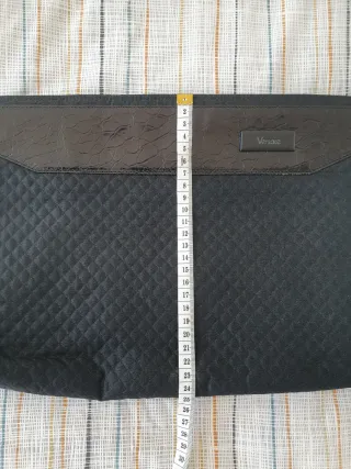 Borsa a mano Gianni Versace vintage pochette nera