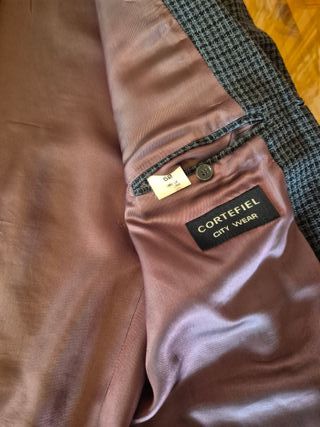 Americana Cortefiel Lana Talla 50