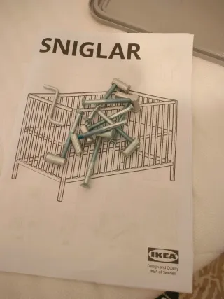 Berço IKEA + Acessórios - Como Novo