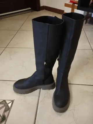 Stivali donna neri alti