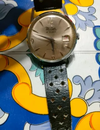 Orologio Muller 27 rubis vintage anni 60