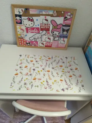 Escritorio y silla infantil