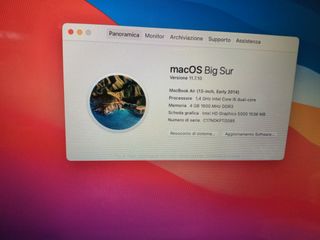 MacBook Air 13 Early i5 4GB RAM 128GB SSD