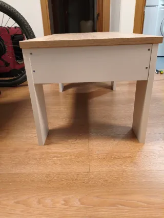 Mesa de centro elevable