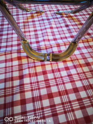 Porta bultos Vespa cromado clásico