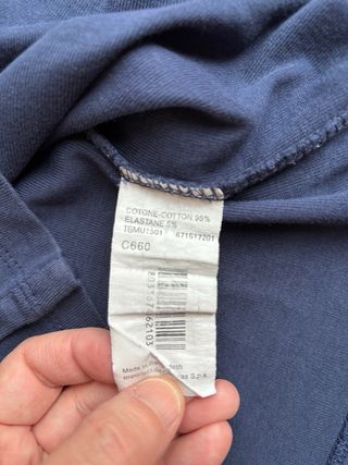 T-shirt blu cotone 12 anni