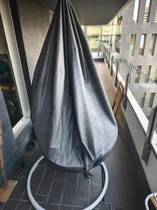 Balancín Huevo Terraza Blanco