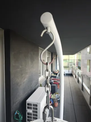 Balancín Huevo Terraza Blanco