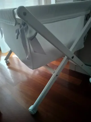 Minicuna madera blanca