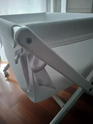 Minicuna madera blanca