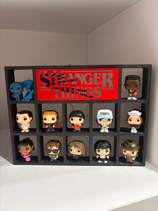 Colección Funko Pop Stranger Things + Expositor