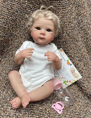 Muñeca reborn bebé silicona