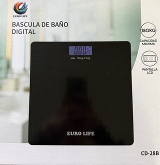 Báscula de Baño Digital Euro Life