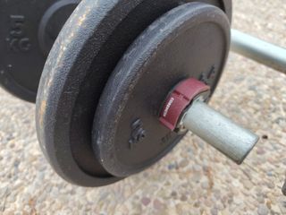 Kit Mancuerna Musculación Hierro Fundido 50 kg