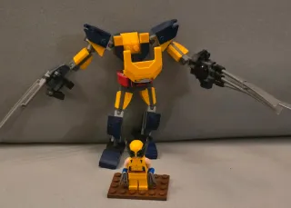 Lego Mech Wolverine 76202 con Mini Figura