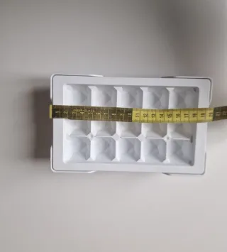 Vaschetta per ghiaccio in plastica