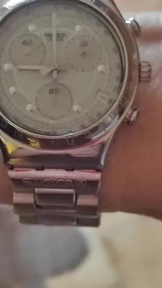 Orologio Swatch donna silver/white