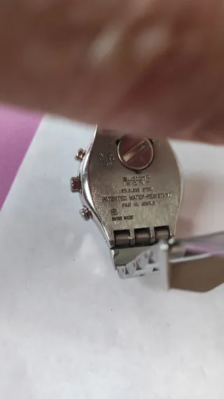 Orologio Swatch donna silver/white