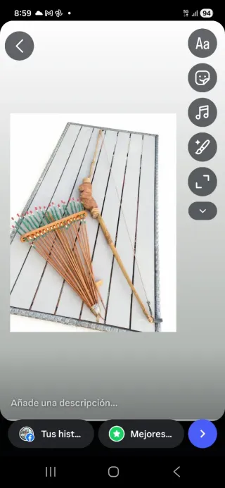 Arco de madera y set de flechas