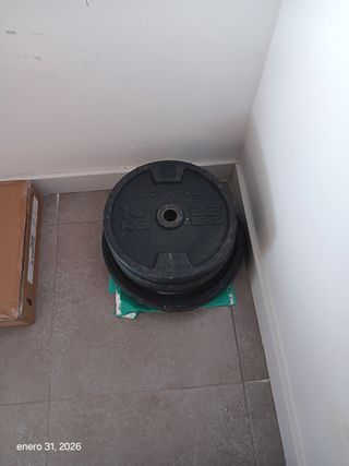 Juego de discos de pesas Domyos 10kg y 20kg
