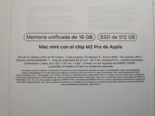 Mac Mini M2 Pro | 16GB RAM | 512GB SSD