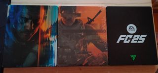 Lote 3 Steelbooks FIFA y Call of Duty