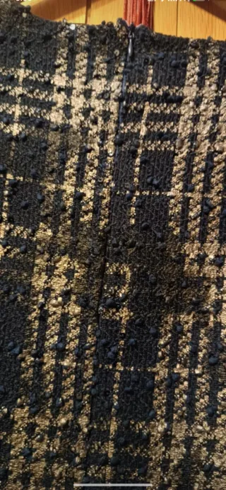 Vestido de invierno azul